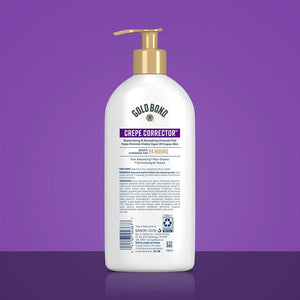 Gold Bond Age Renew Crepe Corrector Body & Face Lotion, Replenishing & Smoothing Formula, 14 oz., Packaging may vary