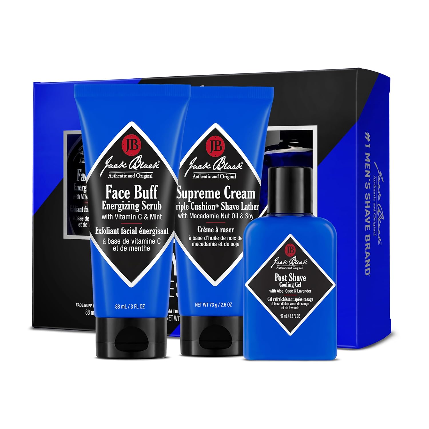 Jack Black Set for Men – Mens Skin Care Kit, Mens Skincare Gift Set