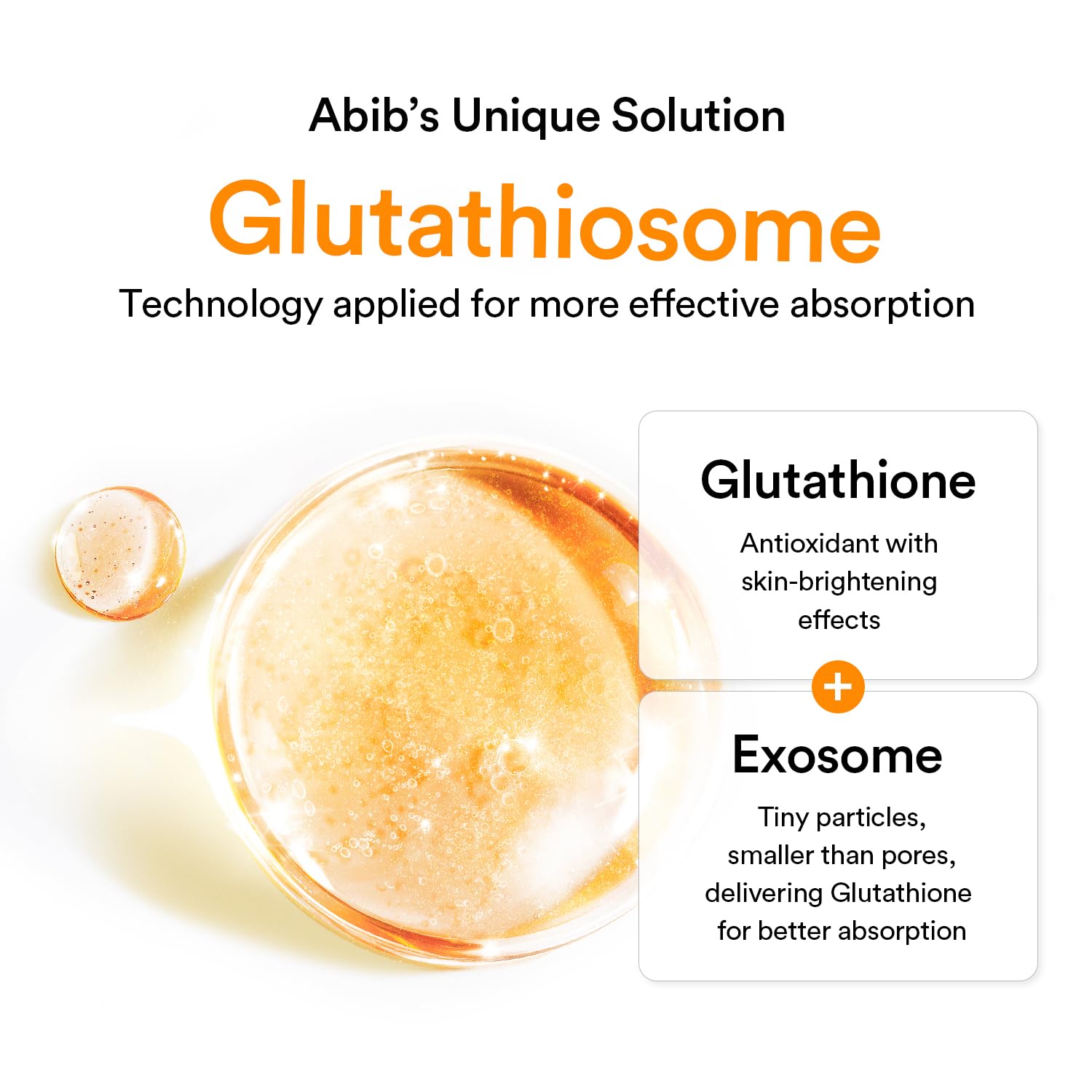 Abib Glutathiosome Dark Spot Serum Vita drop 1.69 fl.oz. | Korean Skincare, Dark Spot, Hyperpigmentation Treatment | Brightening Serum for Sensitive, Uneven Skin | Niacinamide, Viatmin C