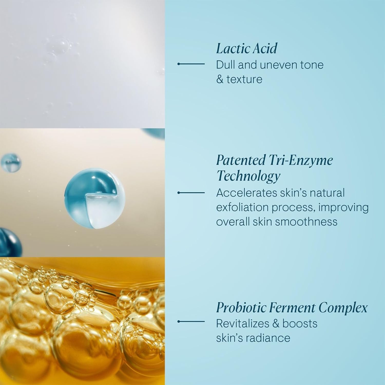 ELEMIS Dynamic Resurfacing Facial Pads with Lactic Acid, Dual Textured Treatment Facial Exfoliating Pads