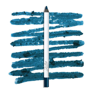 Julep Eyeshadow 101 Crème-to-Powder Eyeshadow Stick Duo + When Pencil Met Gel Sharpenable Multi-Use Longwear Eyeliner Pencil, 3pc Set - Bronze Shimmer, Soft Black & Marmalade Shimmer