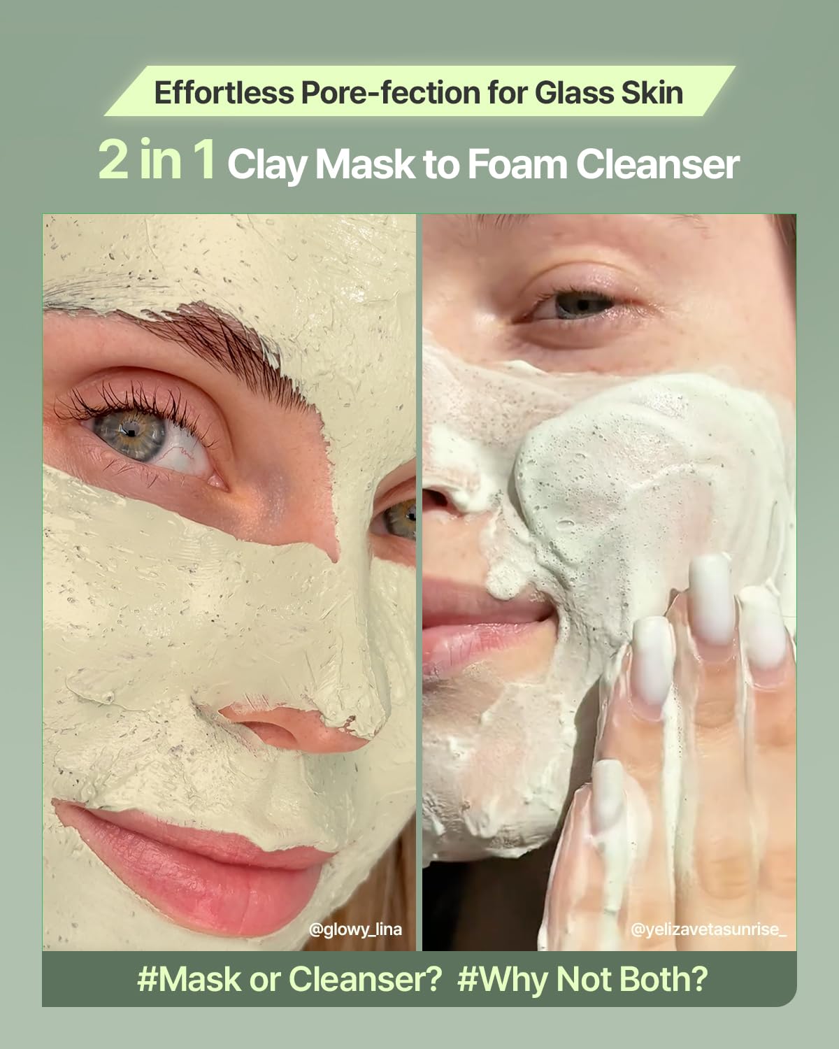 FULLY Green Tomato Clay Mask Cleanser, Pore Purifying with 49% Green Tomato Extract, Sebum & Clogged Pore Care, Exfoliation, Fragrance-Free, Vegan & Dermatologically Tested, 4.05 fl.oz
