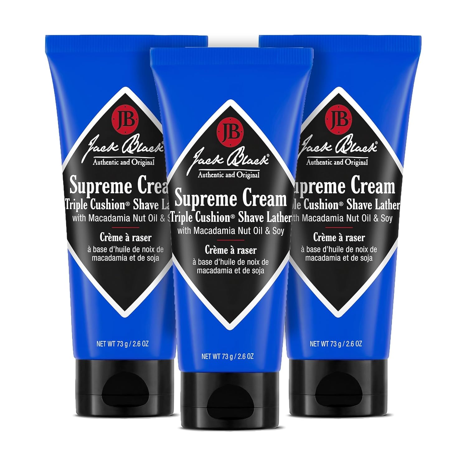 Jack Black Supreme Cream Triple Cushion Shave Lather - Shaving Cream Mens, Shave Cream for Men, Jack Black Shaving Cream for Men, Shaving Lather, Mens Shaving Cream, Jack Black Shave Cream