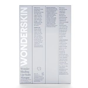 Wonderskin Wonder Blading Lip Stain Peel Off Masque - Long Lasting, Waterproof and Transfer Proof Pink Lip Tint, Matte Finish Peel Off Makeup (Beautiful Masque)