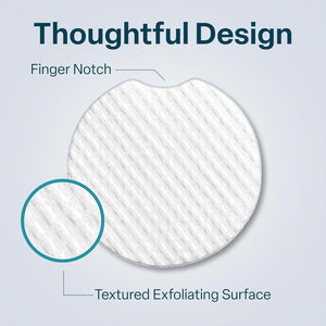 Glycolic Acid 10% Resurfacing Pads for Face & Body with Vitamins B5, C & E, Green Tea, Calendula, Allantoin - Exfoliates Surface Skin and Reduces Appearance of Fine Lines and Wrinkles - Peel Pads
