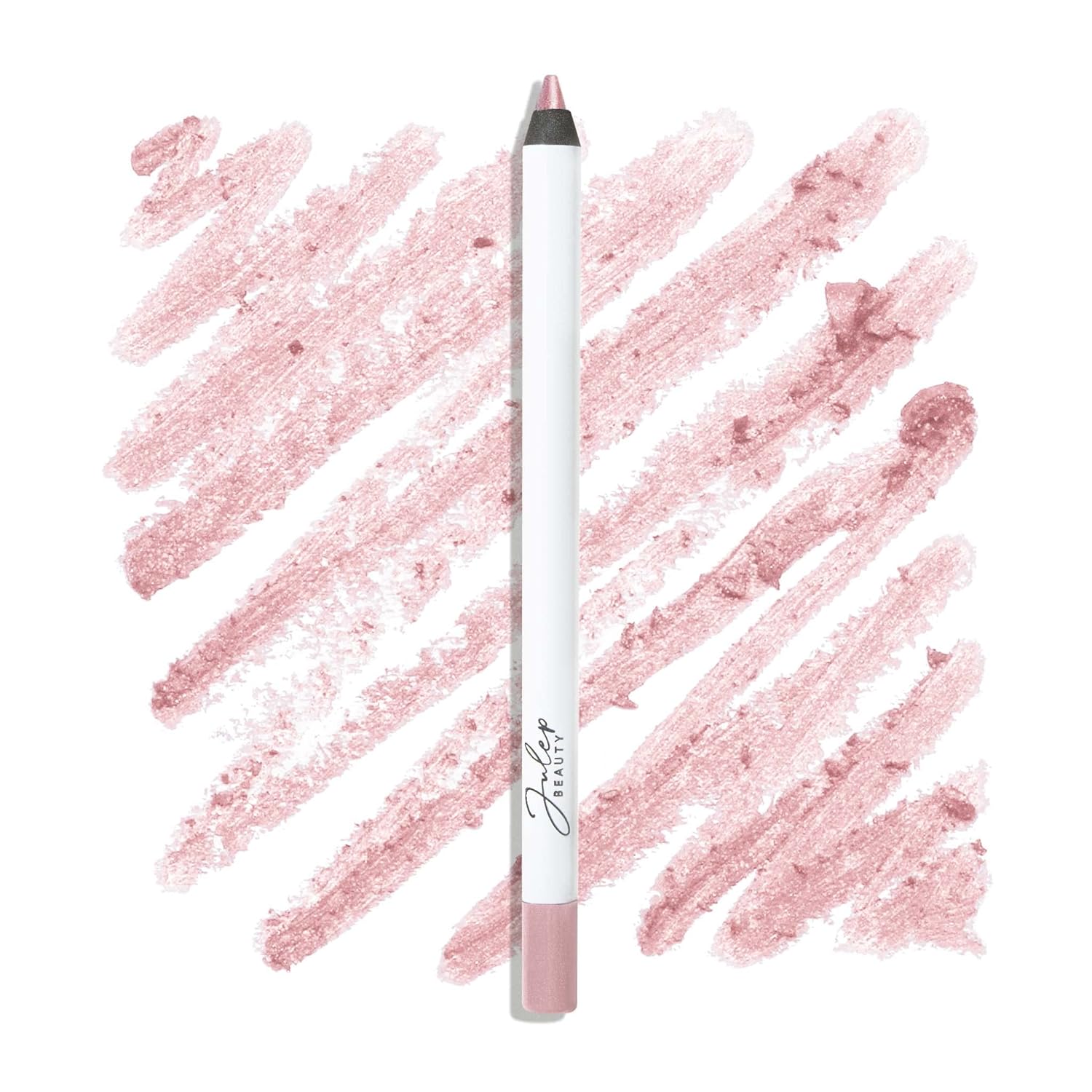 Julep Eyeshadow 101 Crème-to-Powder Eyeshadow Stick Duo + When Pencil Met Gel Sharpenable Multi-Use Longwear Eyeliner Pencil, 3pc Set - Bronze Shimmer, Soft Black & Marmalade Shimmer