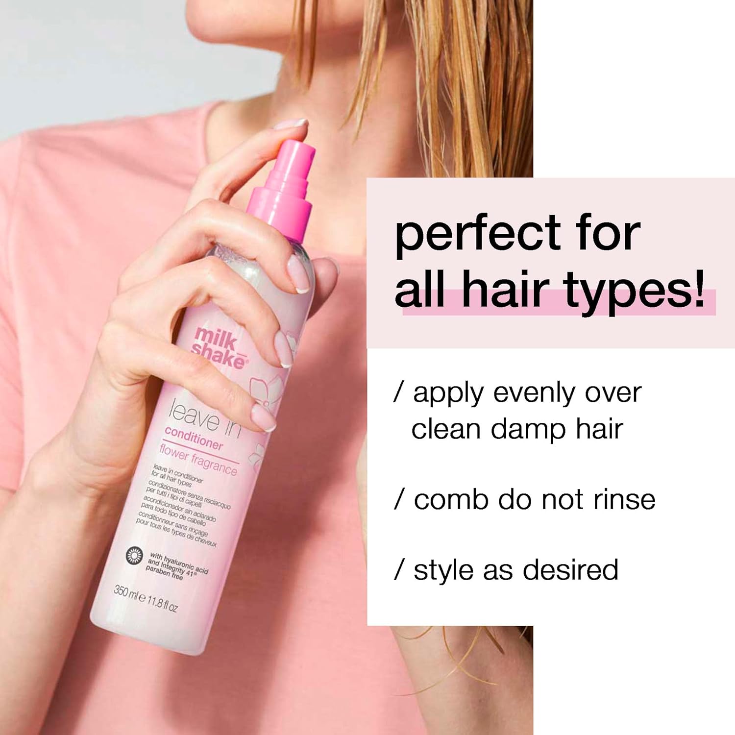 milk_shake Leave-In Conditioner Spray Detangler for Natural Hair