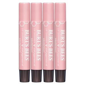 Burt's Bees Lip Shimmer Pink Collection, Tinted Lip Balm Stick, Moisturizing for All Day Hydration with Natural Glowy Pigmented Finish & Buildable Color, 3 Shades; Value Pack, 3 Tubes x 0.09 Oz