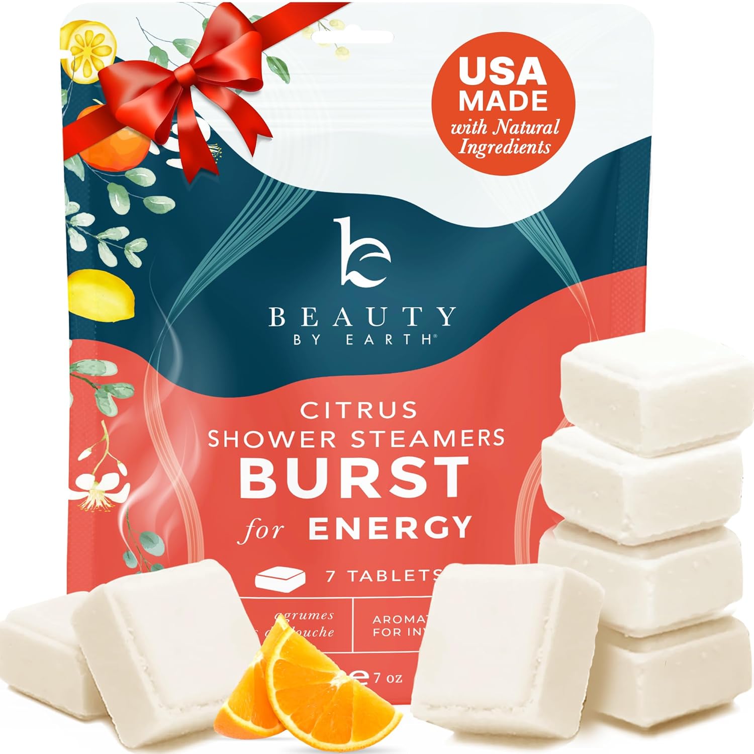 Shower Steamers Aromatherapy - USA Made with Natural Ingredients & Lavender Oil, Large Shower Bombs for Stress Relief, Relaxing Spa Gifts for Women & Men, Luxury New Mom & Nurse Gifts
