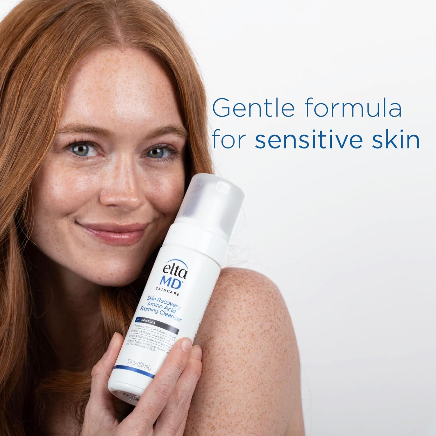 EltaMD Skin Recovery Amino Acid Foaming Facial Cleanser, Gentle Face Cleanser for Sensitive Skin