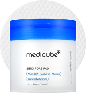medicube Deep Vita C Facial Pads, Vitamin C Toner Pads for Uneven Skin Tone, 500,000PPM of vitamin water & 3 types of vitamin, Hydrating & Resurfacing (70 sheets)