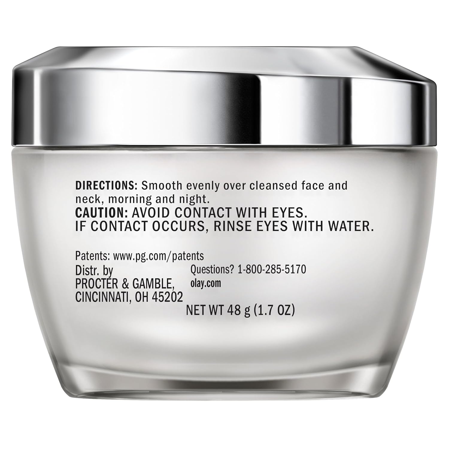 Olay Collagen Peptide Face Moisturizer, Firming Cream for Women, Fragrance-Free, Non-Greasy - Hydrating, Anti-Aging, Anti-Wrinkle, Smooth Fine Lines, Plumping Skin Care - Niacinamide, 1.7 Oz