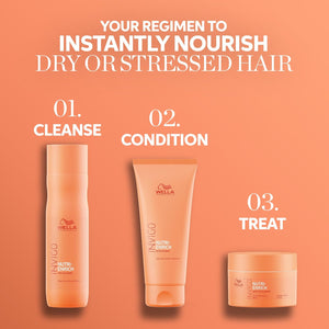 WELLA PROFESSIONALS Invigo Nutri-Enrich Conditioner| Deep Nourishing & Moisturizing Conditioner| For Dry & Damaged Hair| 33.8 Fl Oz