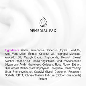 REMEDIAL PAX Neck Firming Cream: Anti-Aging Moisturizer with Retinol, Collagen & Hyaluronic Acid for Men & Women, 1.85 Fl Oz