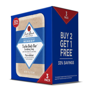 Jack Black Turbo Body Bar Scrubbing Soap 6 Oz