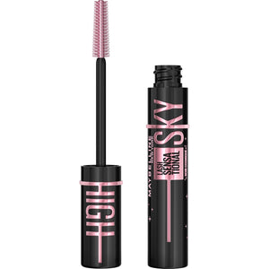Maybelline Lash Sensational Sky High Washable Mascara Makeup, Volumizing, Lengthening, Defining, Curling, Multiplying, Buildable Formula, Very Black, 1 Count