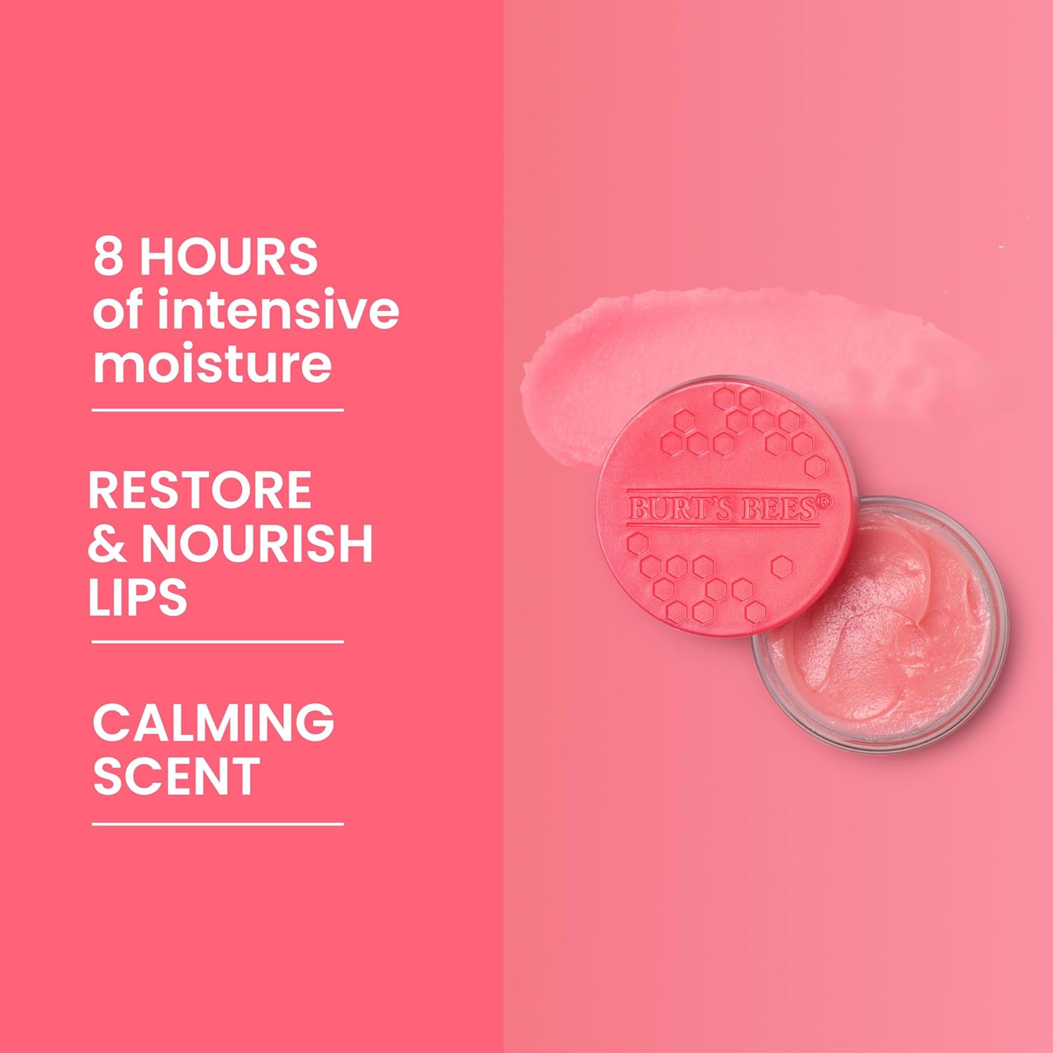 Burt's Bees Overnight Lip Sleeping Mask, 0.25 oz - Moisturizing, Hydrating, Exfoliating, Reduces Fine Lines, Ceramide Infused, Passionfruit Scent