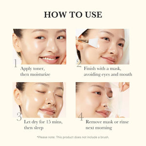 medicube Overnight Wrapping Mask with Collagen, Deep-Cleansing Formula, 100ml