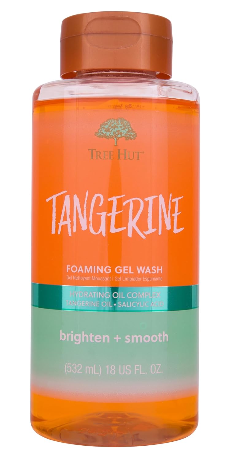 Tree Hut Watermelon Nourishing, Moisturizing & Hydrating Foaming Gel Wash, 18 oz.