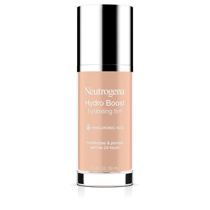 Neutrogena Hydro Boost Hydrating Tint with Hyaluronic Acid, Lightweight Water Gel Formula, Moisturizing, Oil-Free & Non-Comedogenic Liquid Foundation Makeup, 60 Natural Beige 1.0 fl. oz