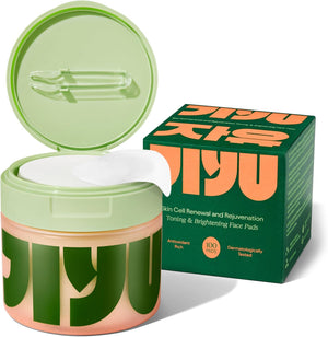 Korean Skincare Anti-Aging, Dark Spot & Wrinkle Minimizing Toner Pads - Hydrating with Snail Mucin, Centella Asiatica, Niacinamide, Peptides - for Polished & Youthful Skin - 100 Count