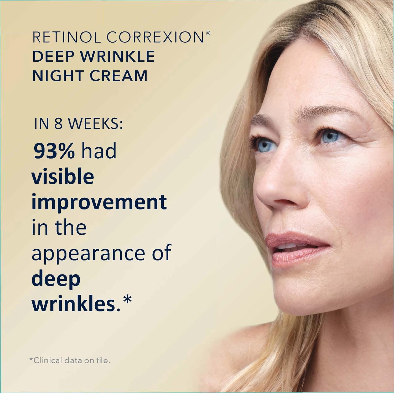 RoC Retinol Correxion Value Set Duo, Deep Wrinkle Anti-Aging Night Face Cream + Daily Under Eye Cream for Dark Circles & Puffiness , Skin Care Set (Packaging May Vary)