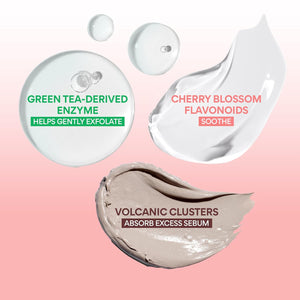 innisfree Super Volcanic Pore Clay Mask, Korean Pore Clearing Clay Mask with Volcanic Clusters and AHA