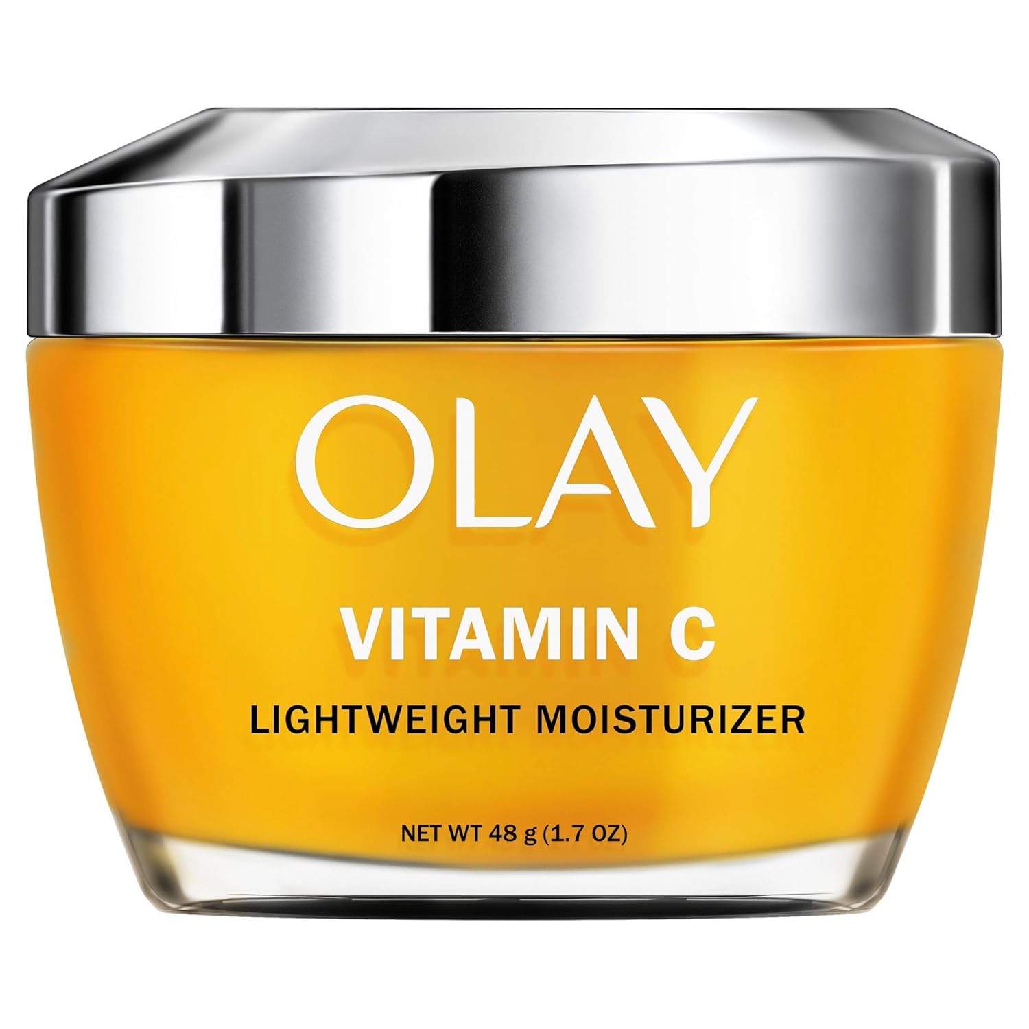 Olay Bright & Even Vitamin C with Lactic Acid Face Moisturizer, 2 oz Lightweight Brightening Face Cream for Uneven Skin Tone, Recyclable Eco Jar Packaging, Value Size