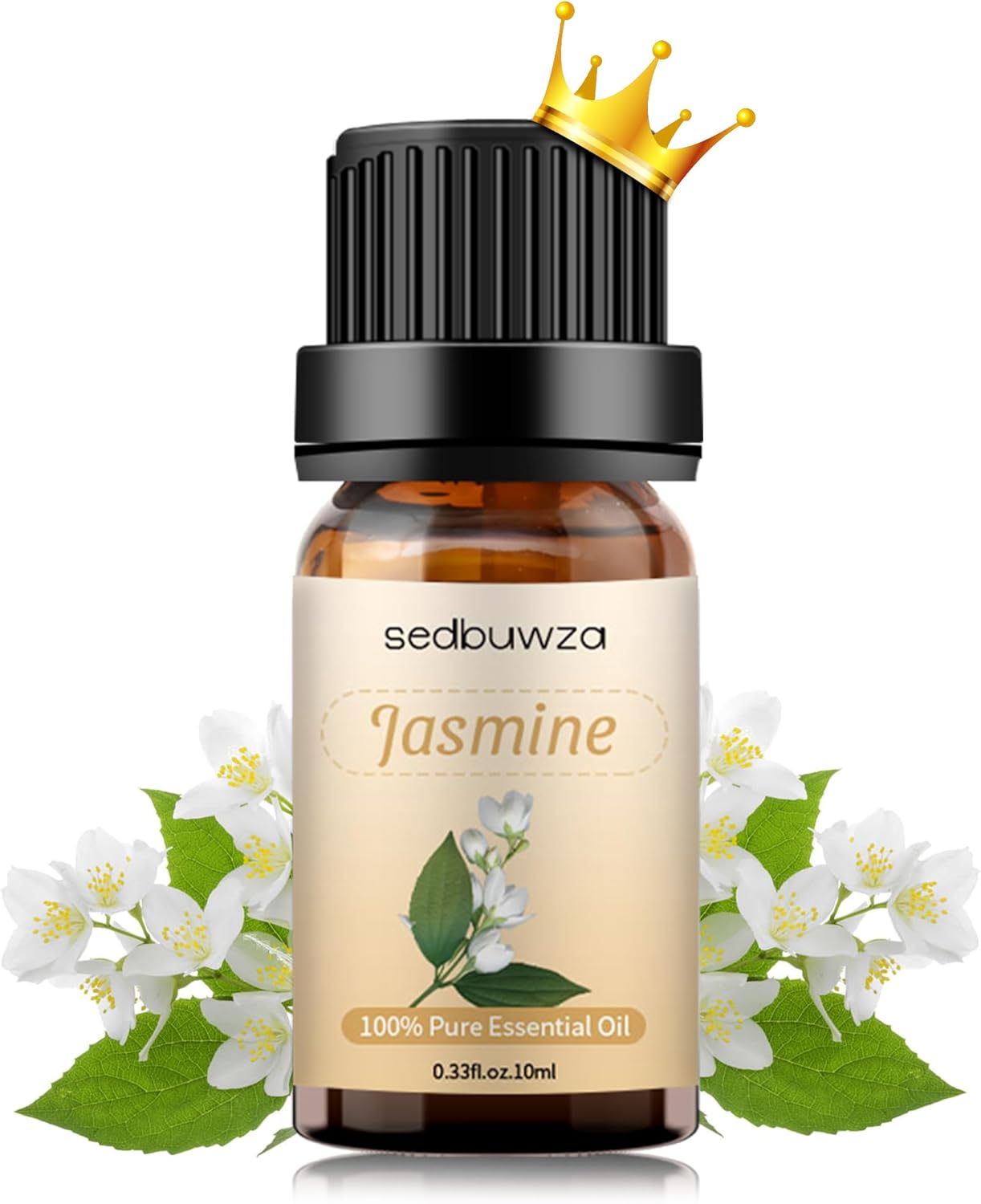 Sedbuwza Rose Essential Oil, 100% Pure Organic Rose Fragrance Oil for Diffuser, Humidifier, Soap, Candle, Perfume - 10ml