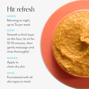 Bliss Pumpkin Enzyme Face Mask | Pumpkin Powerhouse Resurfacing & Exfoliating Mask | Vitamins, Minerals & Antioxidants for Brightness | Clean | Paraben Free | Cruelty-Free | Vegan (1.7 Oz)