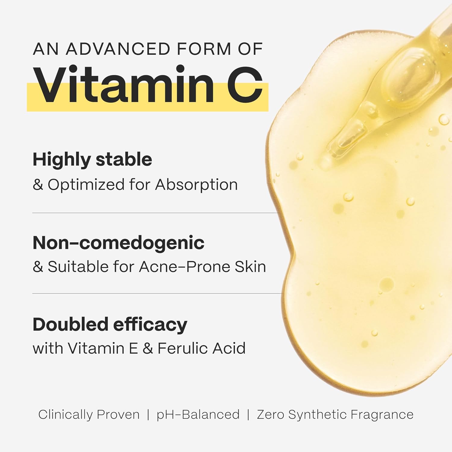 Mad Hippie Vitamin C Serum – Brightening Serum with Hyaluronic Acid, Ferulic Acid, Vitamin E, 1.02 Oz