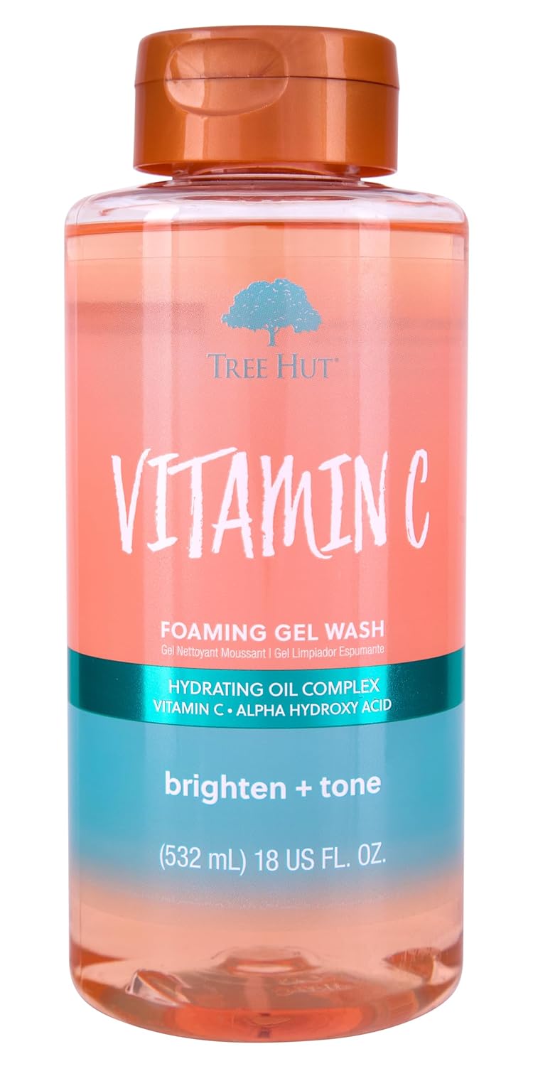 Tree Hut Watermelon Nourishing, Moisturizing & Hydrating Foaming Gel Wash, 18 oz.