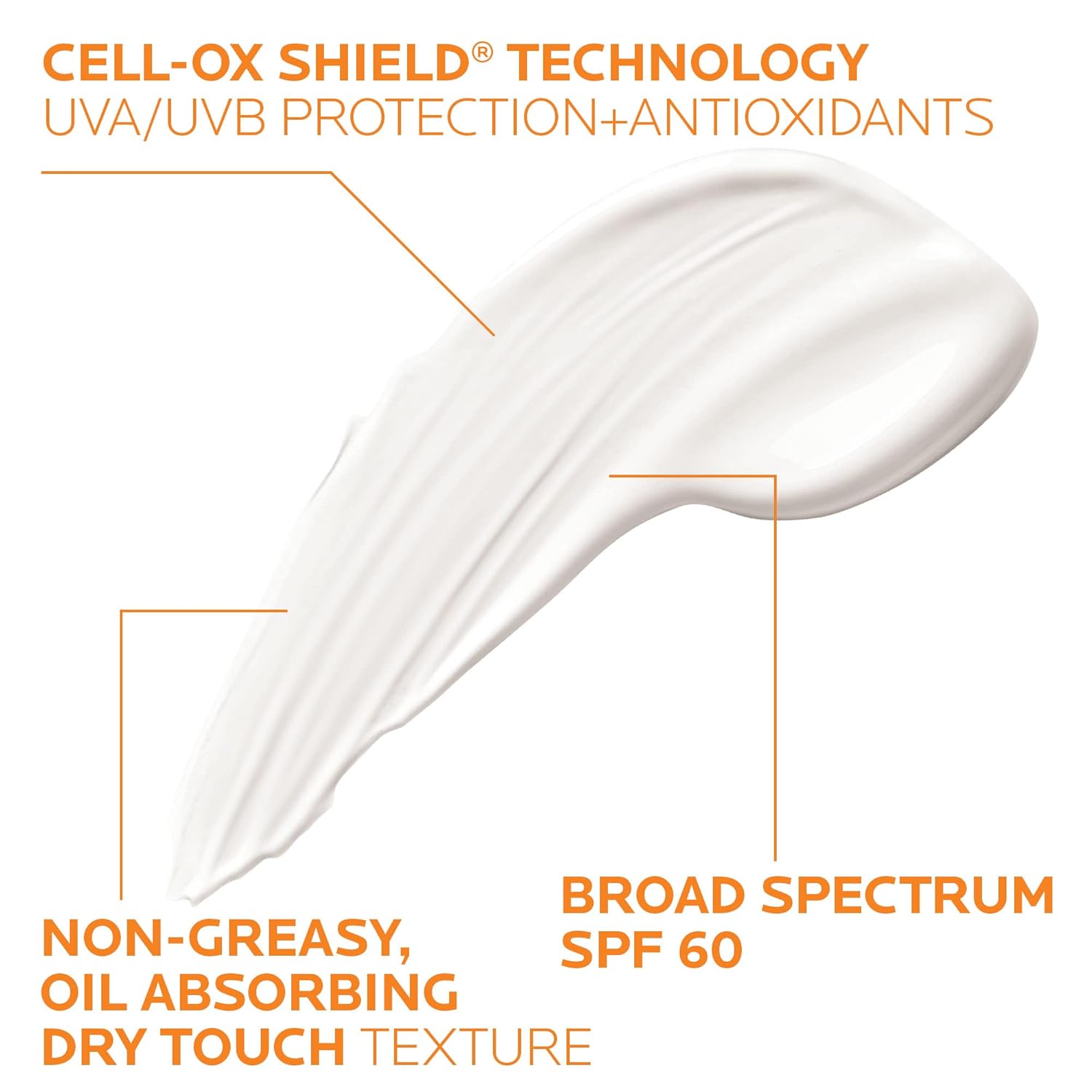 La Roche-Posay Anthelios Clear Skin Dry Touch Sunscreen SPF 60 | Oil Free Sunscreen For Face | Oil Absorbing | Broad Spectrum SPF + Antioxidants | Non-Greasy | Oxybenzone Free | Travel Size