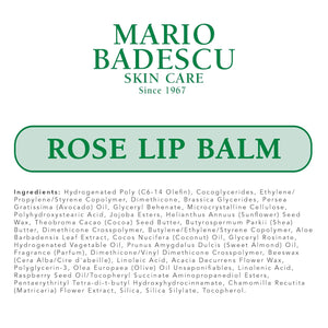 Mario Badescu Moisturizing Lip Balm for Dry Cracked Lips, Infused with Coconut Oil and Shea Butter, Ultra-Nourishing Lip Care Moisturizer for Soft, Smooth and Supple Lips