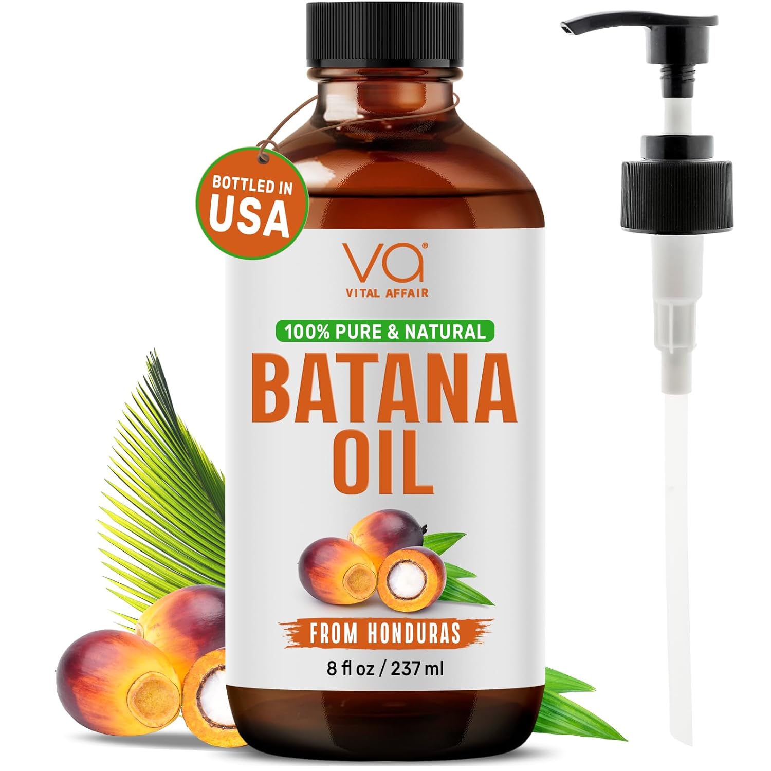 100% Pure Rosemary Oil For Hair Growth With Castor, Batana, Jojoba Oil - Infused With Biotin & Vitamin E-Blend of Effective Hair Oils for Hair Growth-Strengthening Treatment 6 Fl Oz