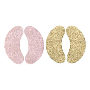 Wander Beauty Baggage Claim - Gold Foil Under Eye Patches For Dark Circles and Puffiness - Under Eye Mask Depuffs & Firms - Brightening Eye Mask for Under Eye Bags (6 Pairs)