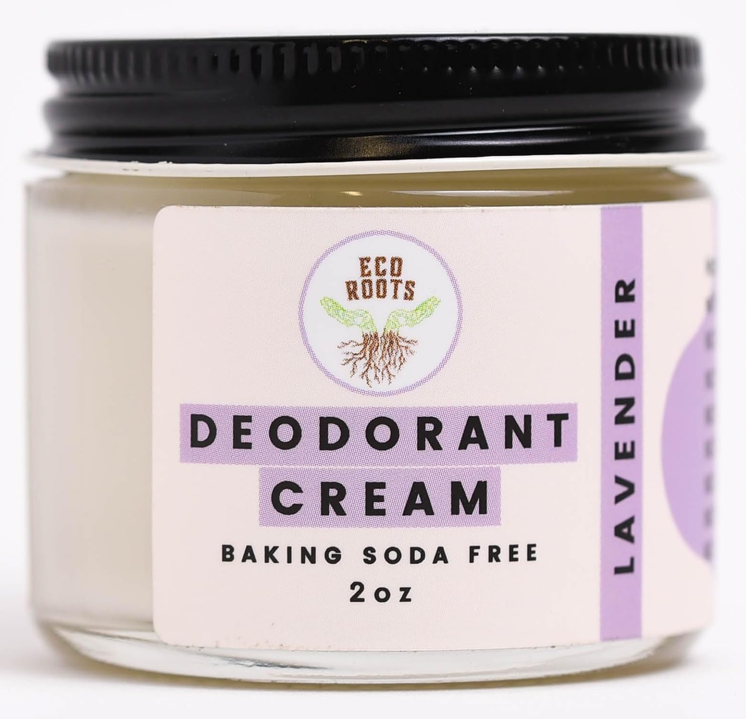 ECO ROOTS Natural Deodorant for Women & Men | Organic Deodorant Cream Non Aluminum | Baking Soda Free Healthy Deoderant for Body & Private Parts | All Vegan Pit Paste Zero Sweat | Coconut Scent