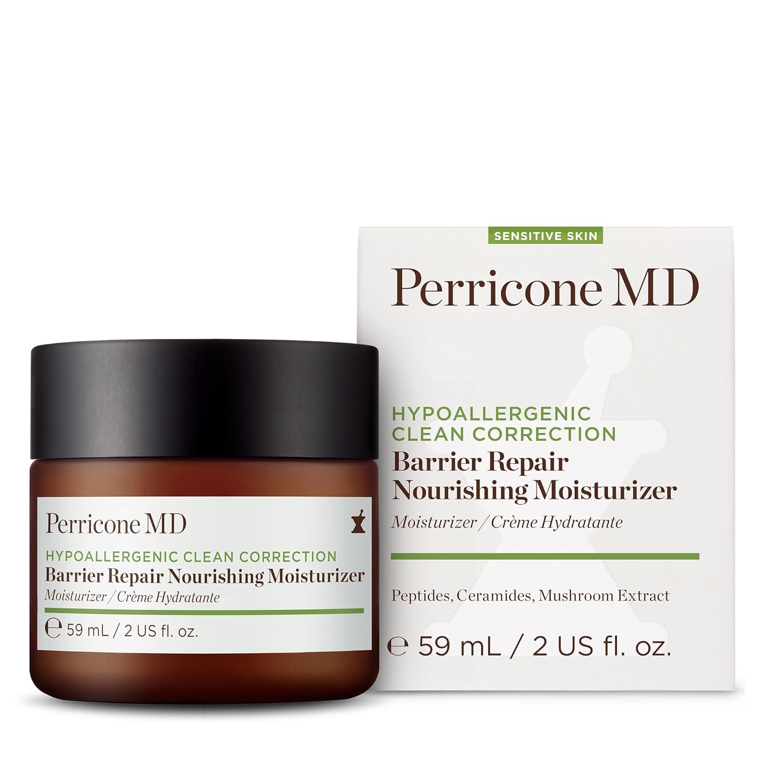 Hypoallergenic Clean Correction Barrier Repair Nourishing Moisturizer, 2 fl. oz.