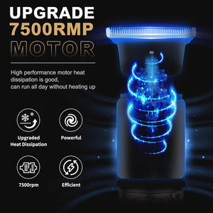 Ufree Foil Shavers Electric Razor for Men, Beard Trimmer Grooming Shaving Kit, Hair Trimmer, Cordless Head Shavers for Bald Men Barber Clippers, Birthday Gifts for Him