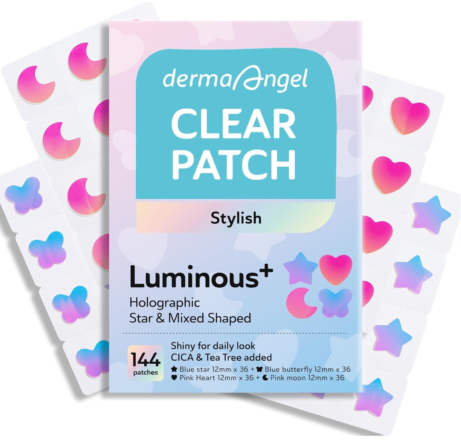 Ultra Invisible Cystic Acne Patches for Cystic Acne Treatment Acne Patches for Cystic Acne Blemish Patches Hydrocolloid Patches -Day and Night- UPGRADED (Acne Specialist-120 Count-3 Sizes)