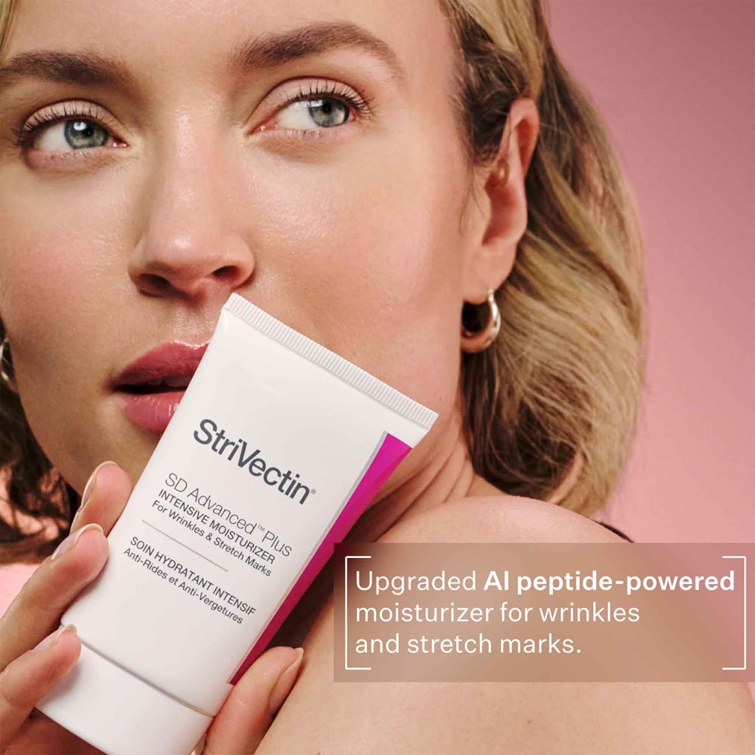 StriVectin SD Advanced Plus Intensive Moisturizer – Face & Body Hydration with Peptides & Hyaluronic Acid, 4 oz