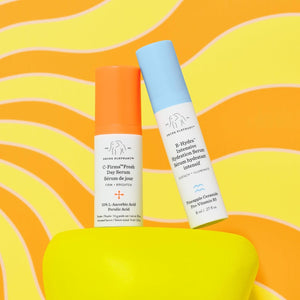 Drunk Elephant Hydra and the Bright - Includes C-Firma (9 ml) and B-Hydra (8 ml) - Clean Clinical Skincare - Cruelty-Free - Dermatologist-Tested - Free of Essential Oils, Silicones, and Fragrance