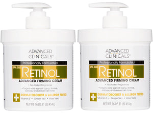 Advanced Clinicals Green Coffee Bean Thermo - Firming Body Lotion | Caffeine Infused Collagen Cream Moisturizer & Body Cream For Women, Stomach, Legs, & To Improve Look Of Textured Crepey Skin, 16 Oz