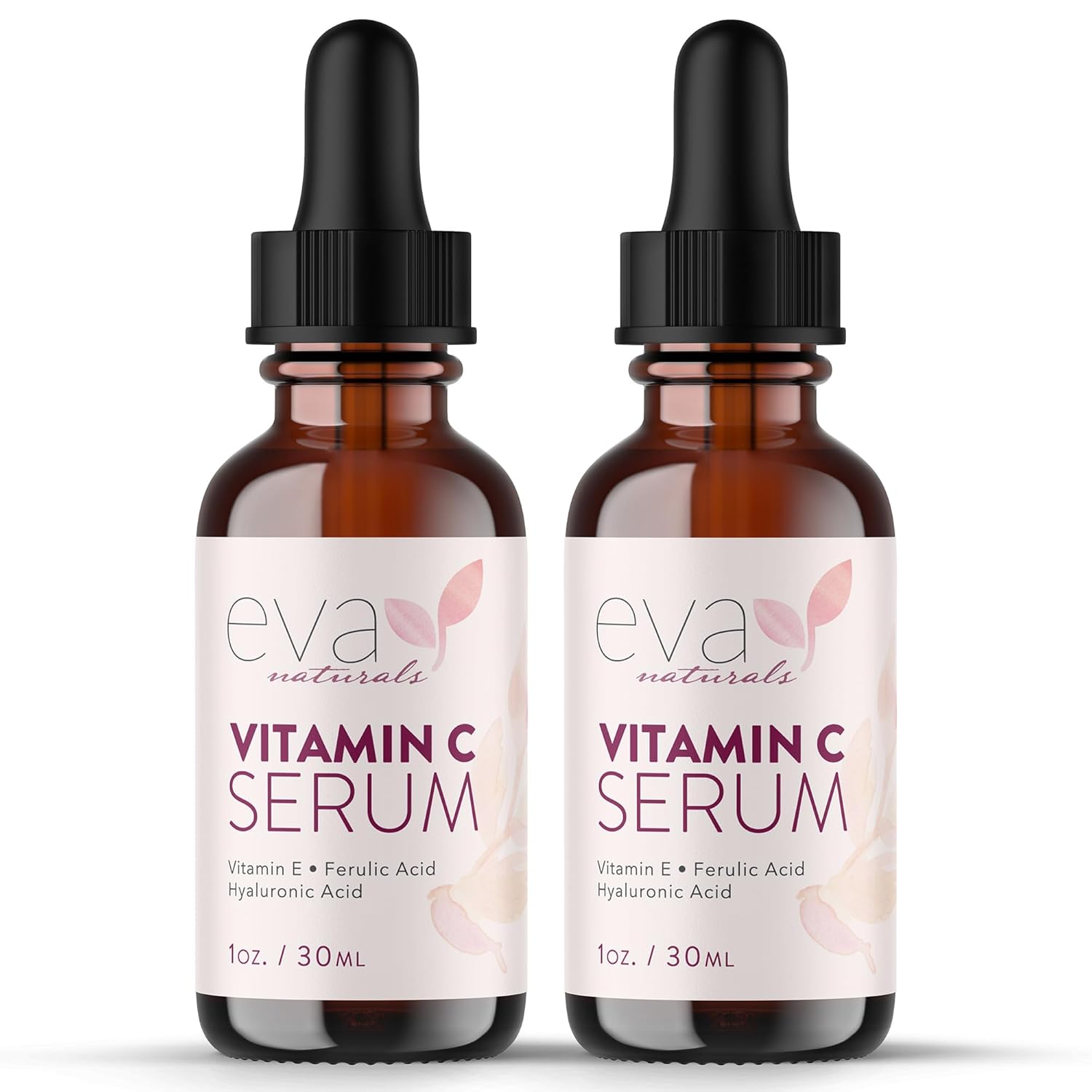 Vitamin C Serum 20% For Face, Pure Vitamin C Face Serum for Wrinkles, Acne, Dry Skin, and Dark Spots - Facial Vitamin C Serum (1oz)