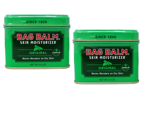 Bag Balm Vermont's Original Hand Moisturizer, Hand Balm for Dry Skin, Cracked Hands, Heels & Dry Hands Treatment, For Dogs and More Ointment, Lotion - 8oz Tin, 3 Pack