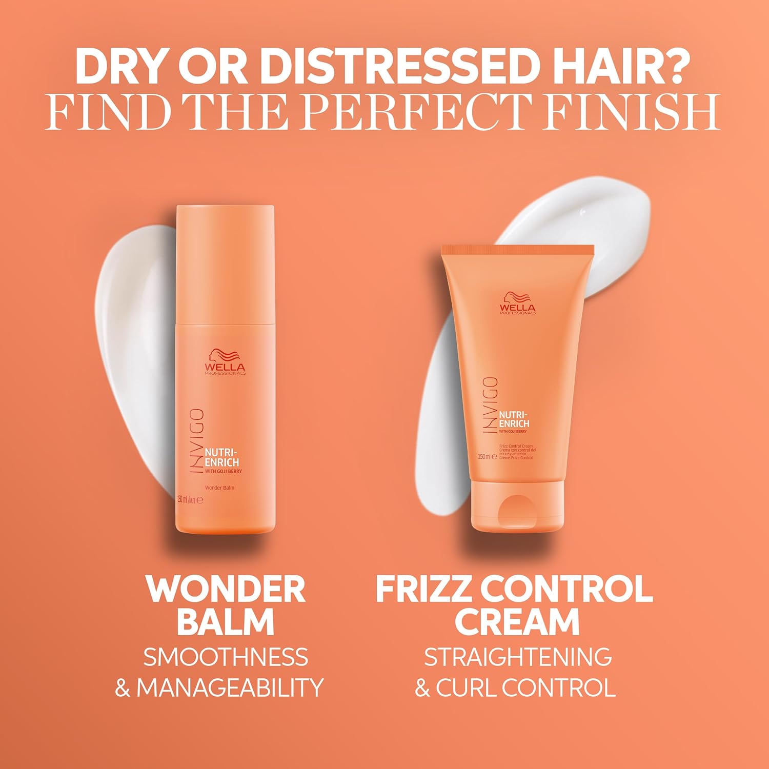 WELLA PROFESSIONALS Invigo Nutri-Enrich Conditioner| Deep Nourishing & Moisturizing Conditioner| For Dry & Damaged Hair| 33.8 Fl Oz