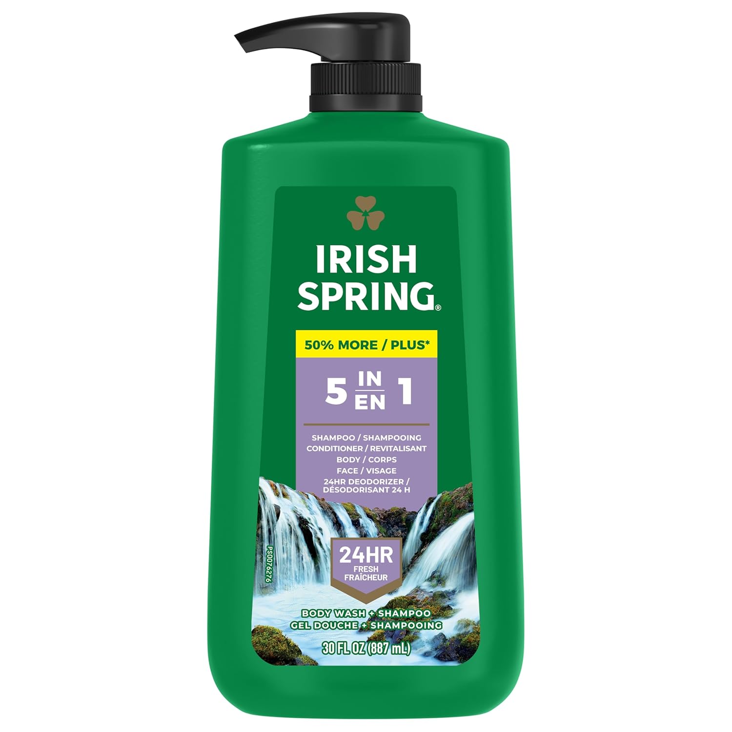 Irish Spring Original Clean Body Wash, 30 Oz Pump (Pack of 4)