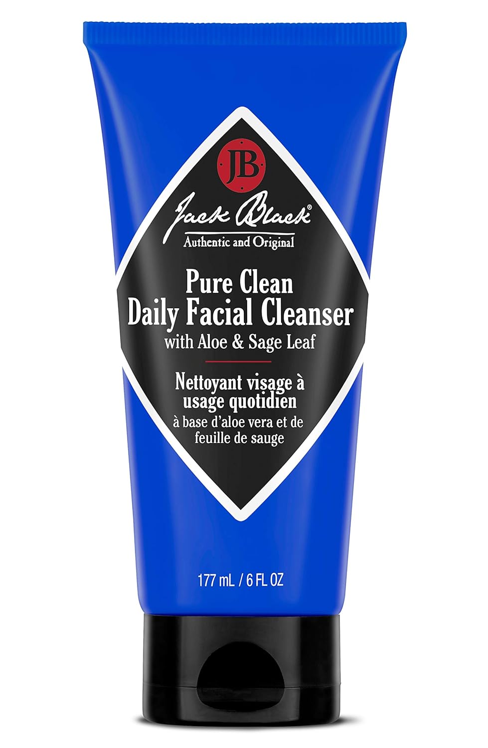 Jack Black Pure Clean Daily Facial Cleanser for Men - Mens Face Wash, Jack Black Face Wash Men's, Face Wash for Men, Face Cleanser for Men, 2-in-1 Mens Facial Cleanser & Toner, Gifts for Men