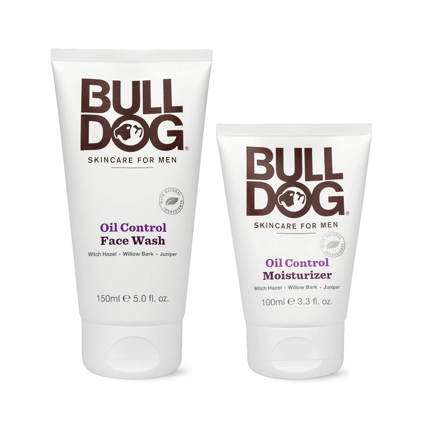 BULLDOG Mens Skincare and Grooming Original Full Face Kit with Moisturizer, Face Wash & Face Scrub