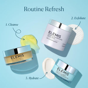 ELEMIS Dynamic Resurfacing Facial Pads with Lactic Acid, Dual Textured Treatment Facial Exfoliating Pads